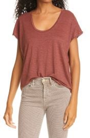 Frame Easy Scoop Tee at Nordstrom