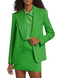 Frame Femme Linen Blend Blazer on SALE Saks OFF 5TH at Saks Off 5th