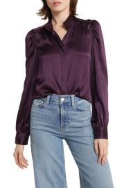 Frame Gillian Silk Top at Nordstrom Rack