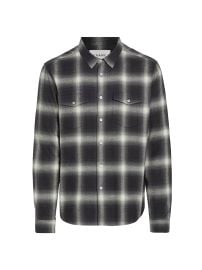 Frame Plaid Brushed Cotton Shirt at Saks Fifth Avenue