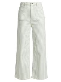 Frame The Anchor Striped Crop Pants at Saks Fifth Avenue