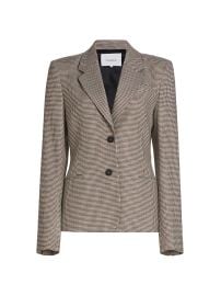 Frame The Femme Houndstooth Blazer at Saks Fifth Avenue