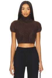 Frame The Teddy Turtleneck In Coffee at Revolve