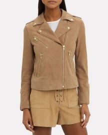 Frances Moto Jacket at Intermix