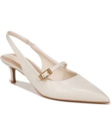 Franco Sarto Womens Khloe Pointed Toe Slingback Pumps - Macys at Macys