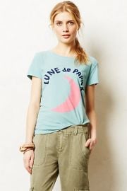 Francophile tee at Anthropologie