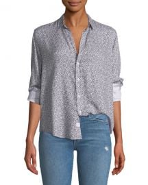 Frank  amp  Eileen Ditsy Floral Button-Down Top at Neiman Marcus