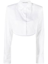 Frankie Shop Uma Cropped Shirt - at Farfetch