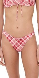 Frankies Bikinis x Bella Hadid Dove Bikini Bottoms Lover\'s Lane L at Shopbop