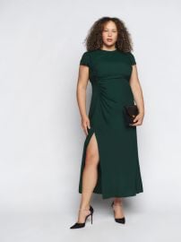 Frasier Dress Es - Short Sleeve Midi Reformation at Reformation