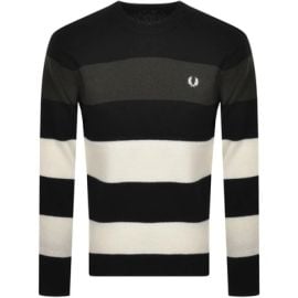 Fred Perry Striped Knit Sweater at Fred Perry