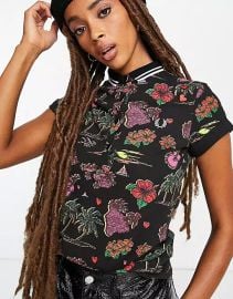 Fred Perry x Amy Winehouse Hawaiian Polo at ASOS