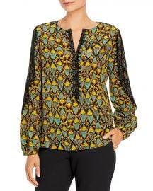 Freddie Silk Blouse at Bloomingdales