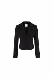Free Heaven Stitch Detail Corset Blazer at PCFG