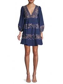 Free People - My Love Mini Peasant Dress at Saks Off 5th