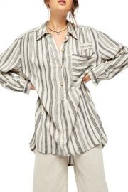 Free People   Summer Breeze Button Tunic   Nordstrom Rack at Nordstrom Rack