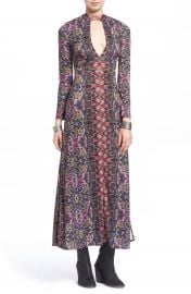 Free People  Cabaret  Long Sleeve Maxi Dress at Nordstrom