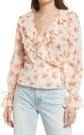 Free People Amanda Top in Ivory Comby at Nordstrom Rack