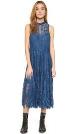 Free People Angel Rays Trapeze Midi Dress at Shopbop