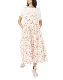 Free People Azure Tie Strap Midi Dress   Bloomingdales at Bloomingdales