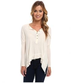 Free People Benedict Henley Cream at Zappos