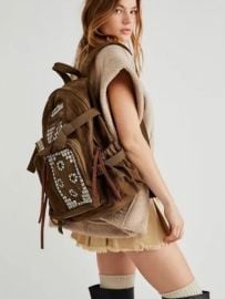 Free People Berlin Studded Backpack at Free People