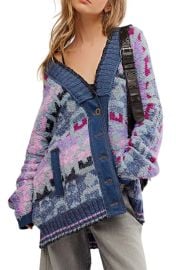 Free People Bluebell Oversize Cardigan at Nordstrom Rack