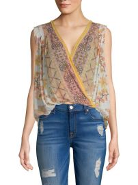 Free People Boho Wrap Top at Gilt