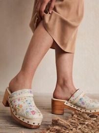 Free People Calabasas Floral Clogs-37-148 A623 eBay at eBay