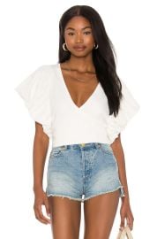 Free People Can t Get Enough Wrap Top at Revolve