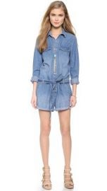 Free People Chambray Romper at Shopbop