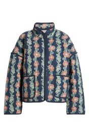 Free People Chloe Floral Print Jacket at Nordstrom