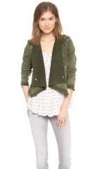 Free People Collapsing Twill Jacket at Shopbop