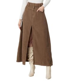 Free People Come As You Are Cord Skirt com at Zappos