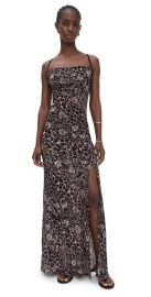 Free People Concrete Jungle Maxi Slip Dress Black Combo M at Shopbop