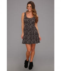 Free People Everyone Everywhere Dress Black Combo at 6pm