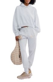 Free People FP Movement Undefeated Cotton Blend Hoodie & Jogger Set at Nordstrom