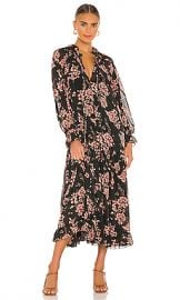 Free People Feeling Groovy Maxi Dress in Forest Combo from Revolve com at Revolve