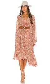 Free People Feeling Groovy Maxi Dress in Red at Revolve