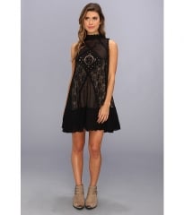 Free People Fp 1 Angel Lace Dress Black at 6pm