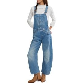 Free People Good Luck Denim Overalls at Nordstrom
