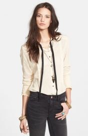 Free People Hannah Necktie Top in Tea at Nordstrom