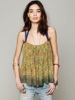 Free People Happy Blossoms tank on Awkward at Free People