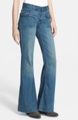 Free People High Rise Flared Jeans at Nordstrom