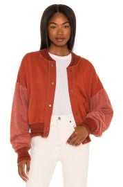 Free People Hollaback Jacket In Spiced Brandy at Revolve