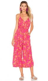 Free People Hot Tropics Jumpsuit in Pink Combo from Revolve com at Revolve