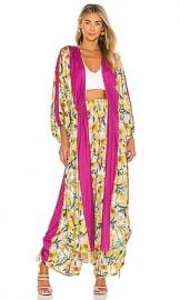 Free People In Bloom Kimono in Garden Combo at Revolve