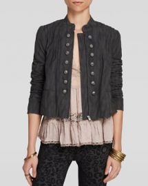 Free People Jacket - Faux Suede Femme Band at Bloomingdales