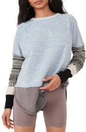 Free People Jordan Mix Knit Tee at Nordstrom