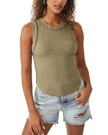 Free People Kate Ribbed Tee Bloomingdales at Bloomingdales